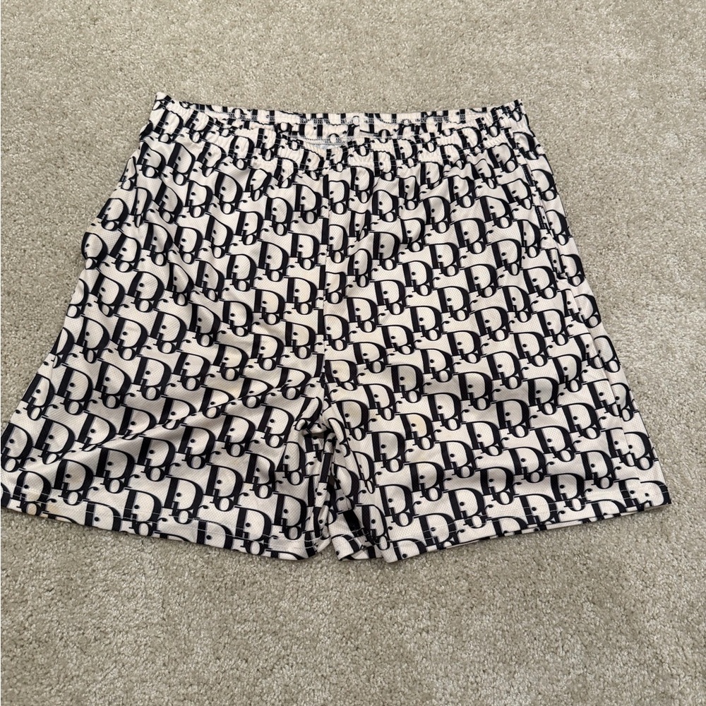 Christian Dior Designer Monogram Shorts